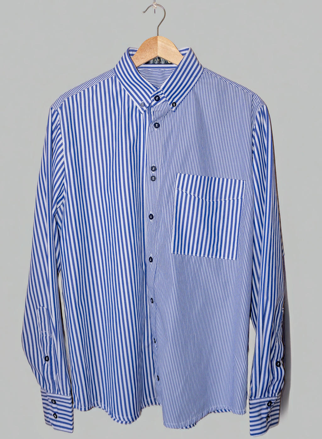 Camisa CRUCERO AZUL M. Larga