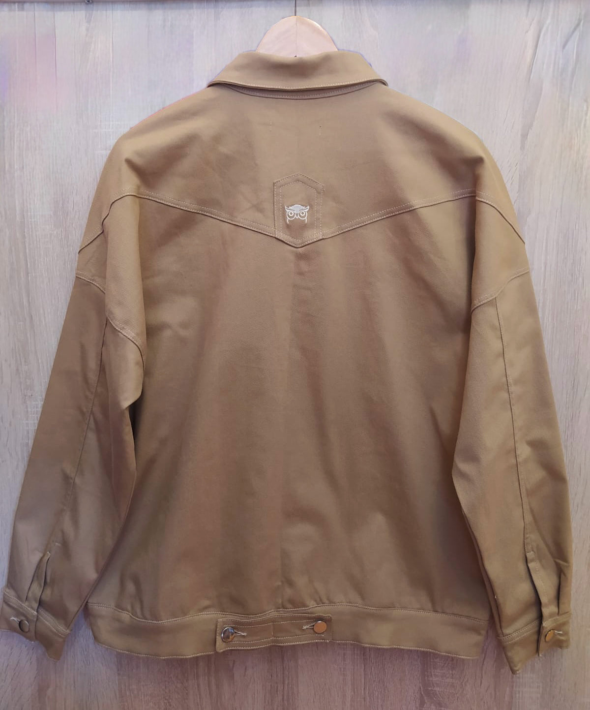 Chaqueta ANCLA ARENA oversize