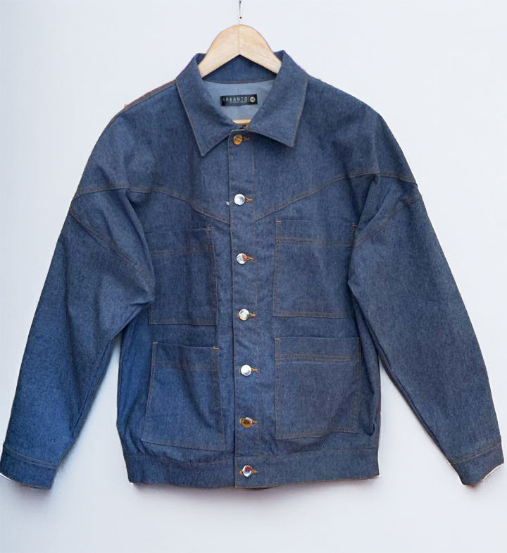 Chaqueta ANCLA AZUL Oversize