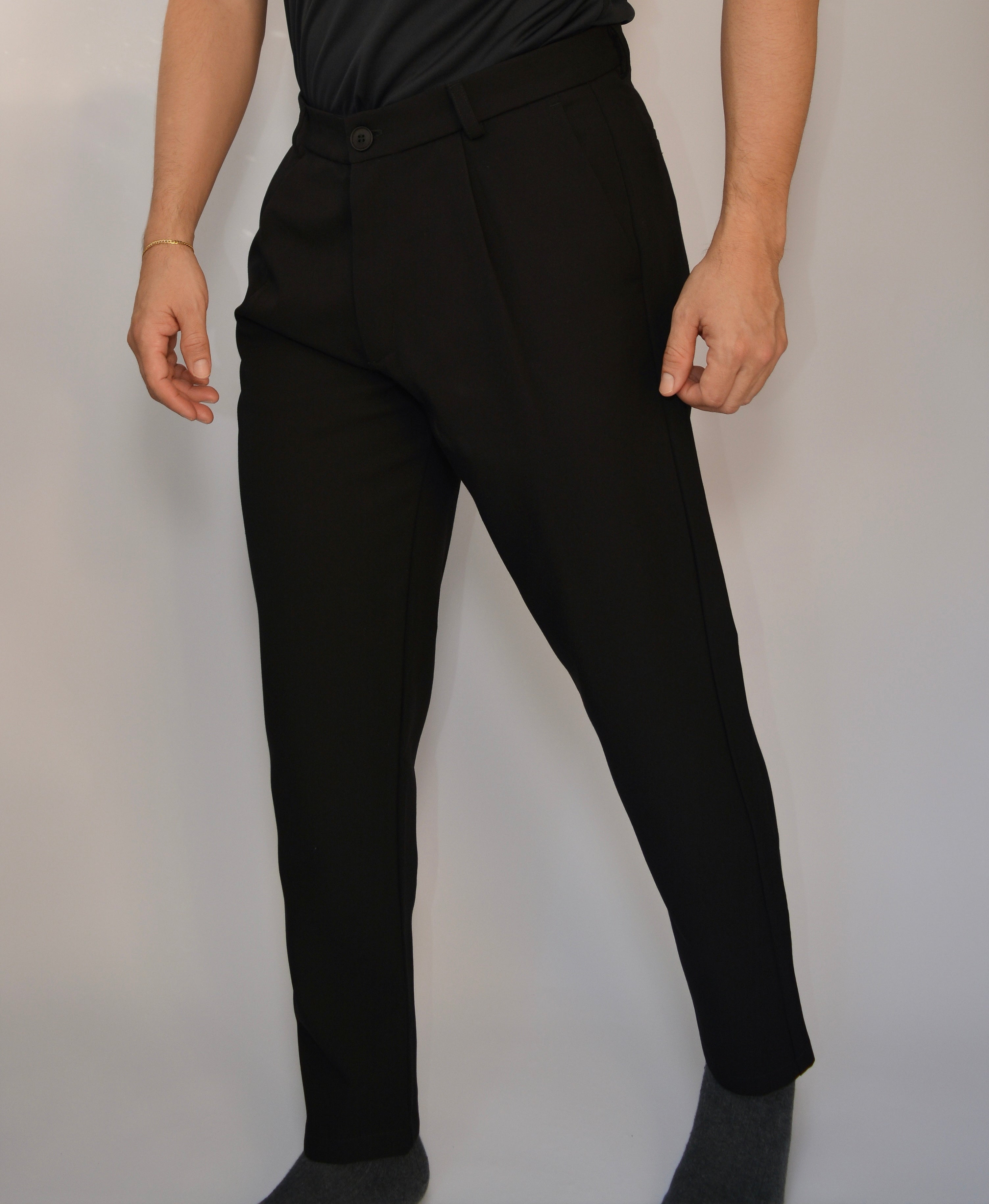 Pantalon Clasico a Pliegues NOCHE