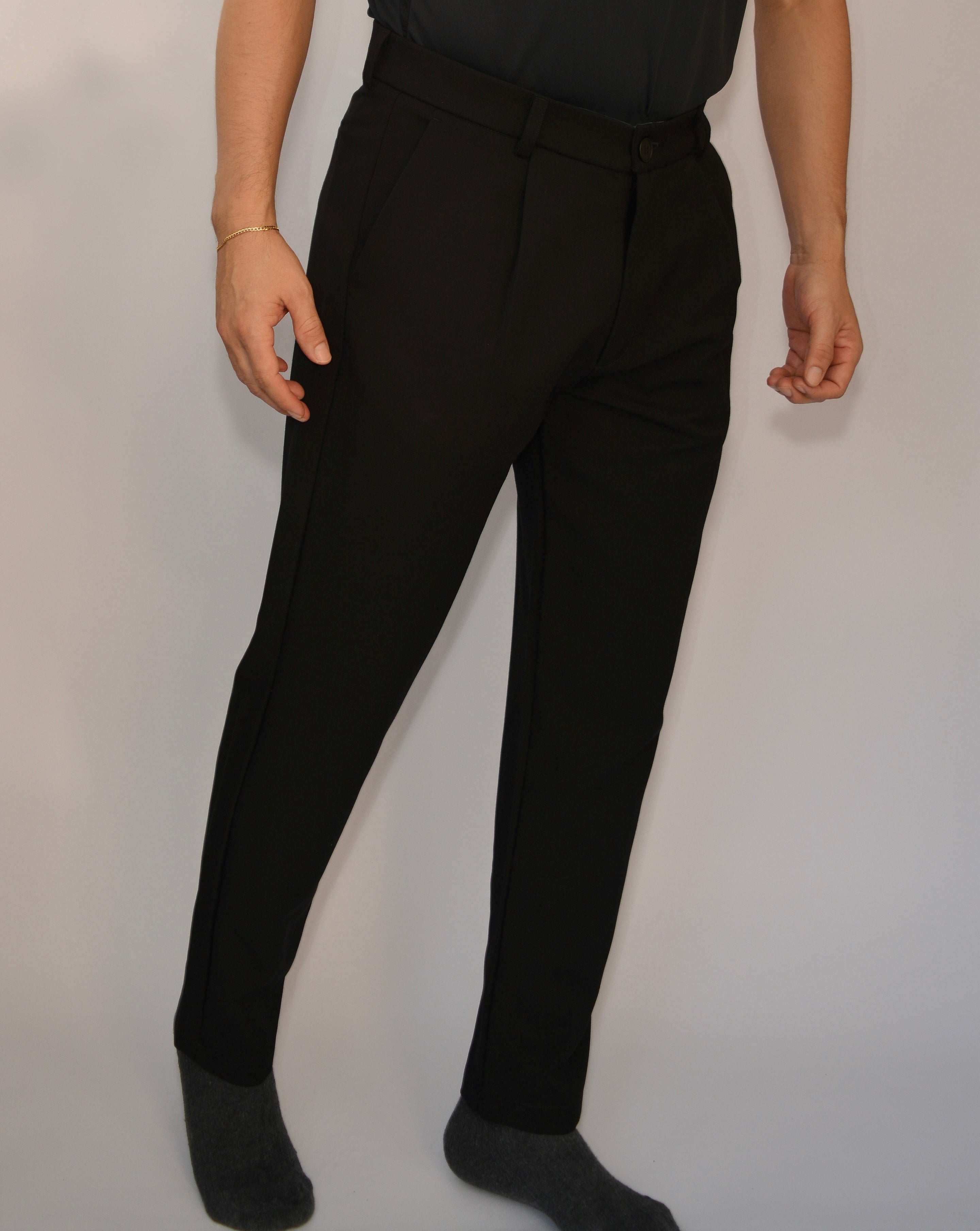 Pantalon Clasico a Pliegues NOCHE