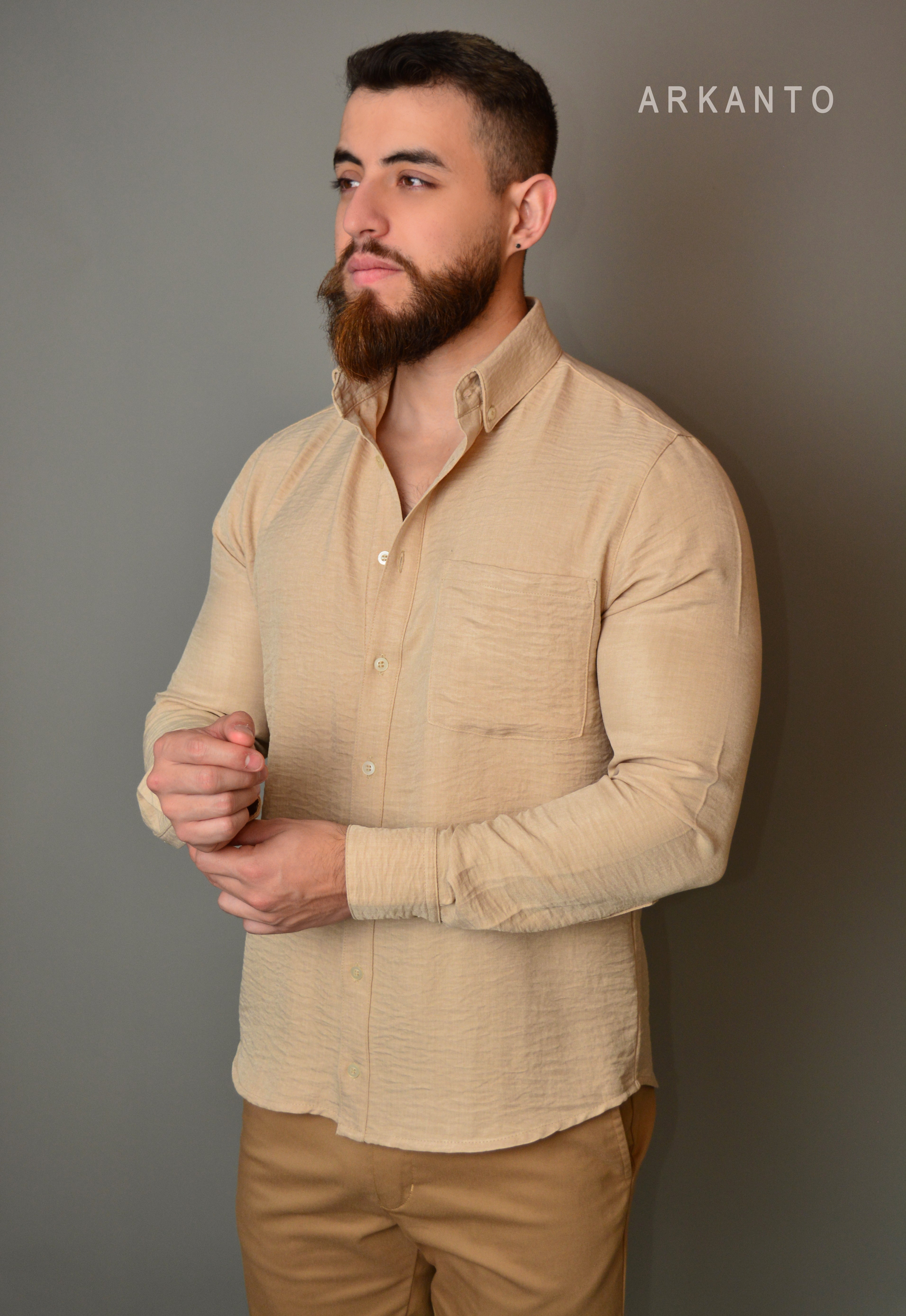 Camisa Relax Manga Larga