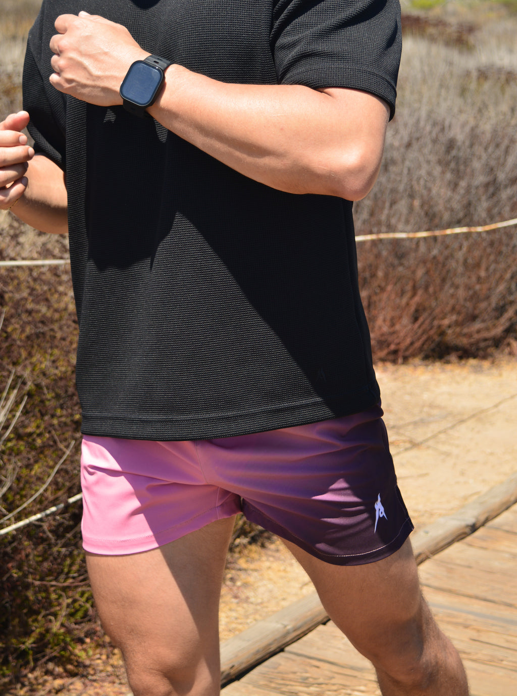 Pantaloneta Deportiva 5" Bicolor